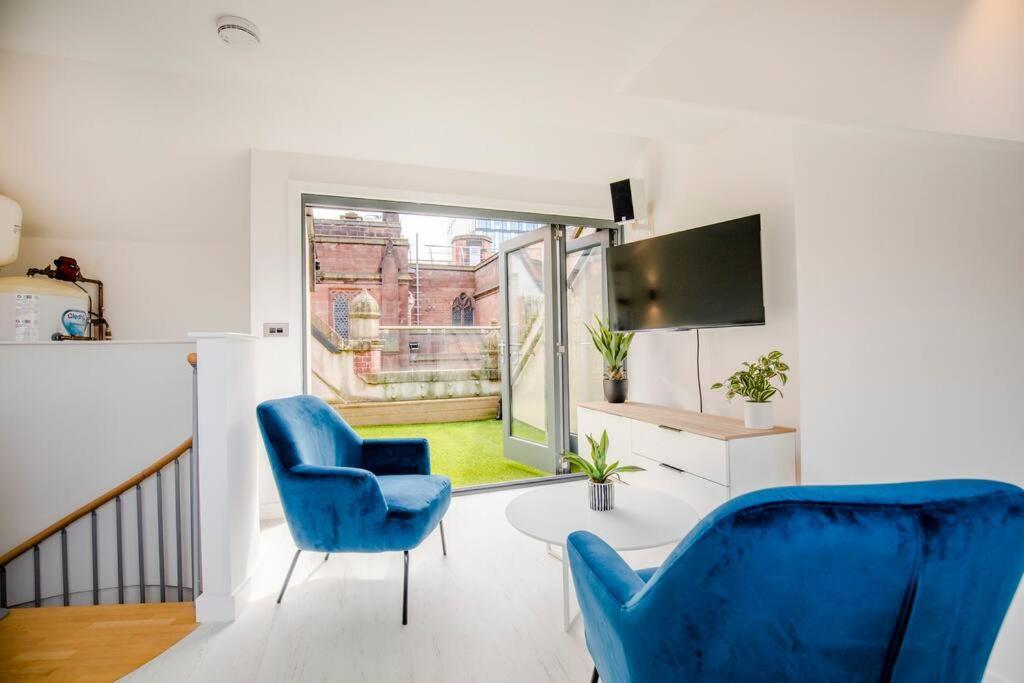 Central Townhouse With Roof Terrace Manchester Kültér fotó